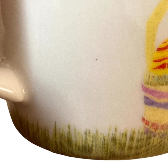 Starbucks 2007 Smaller 6 Fl Oz Spring Bunny Egg Basket Easter Mugs Cups Set of 3 - Picture 6 of 10